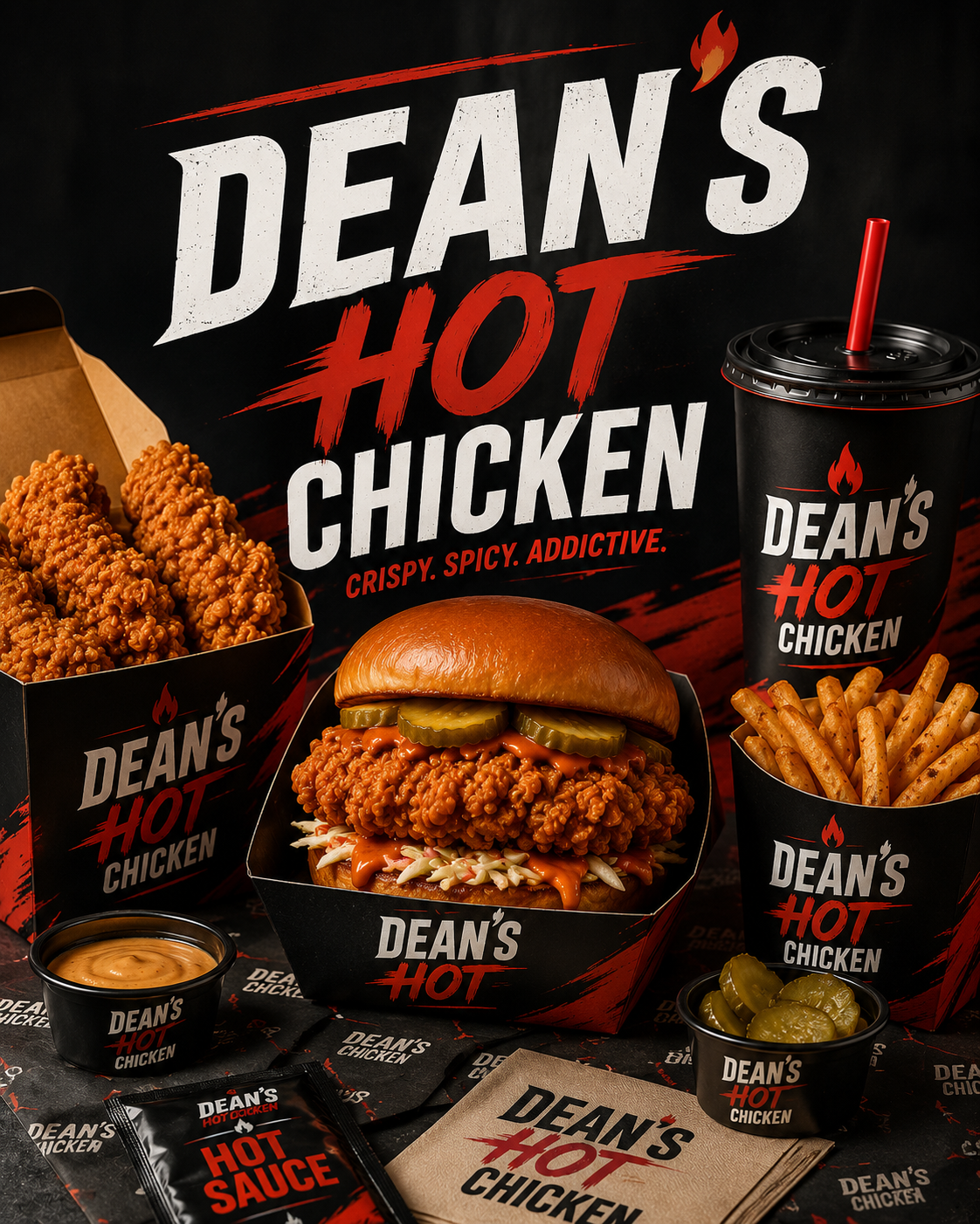 Dean's HotChicken — Fried to Perfection